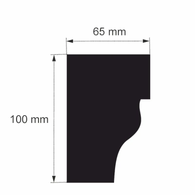 50 Meter Fensterbank 100x65mm G-2