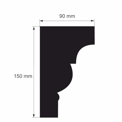20 Meter Fassadenelemente Dekor G-3