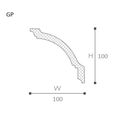 30 Meter GP NOMASTYL Deckendekoration