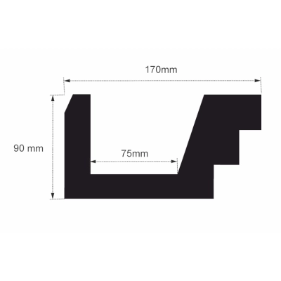 Stuckleiste LED H-2