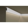20 Meter Fußleiste Sockelleiste indirekte Beleuchtung Licht IL10 WALLSTYL 80x23