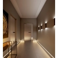 2 Meter Fußleiste Sockelleiste indirekte Beleuchtung Licht IL11 WALLSTYL 80x20