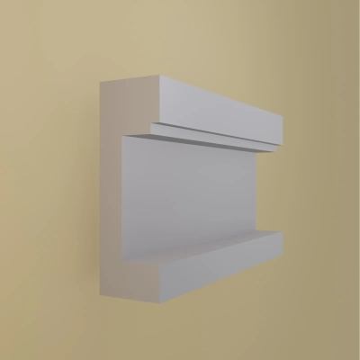 Flachleiste Fassade Haus - L-7 120x40 mm