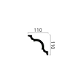 30 Meter LX-150  Deckenleisten  110x110mm