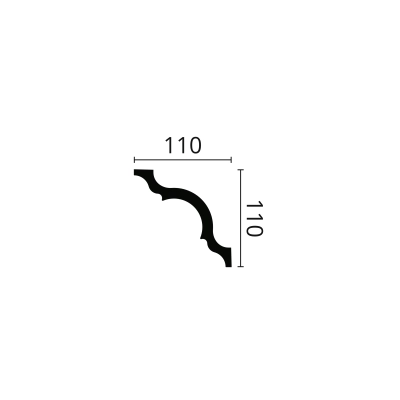 30 Meter LX-150  Deckenleisten  110x110mm