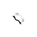 Zierprofile 100x100mm - 200 Meter  PARETO DECOR