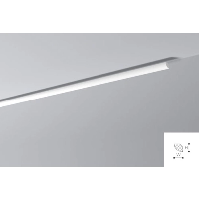 10 Meter Zierleiste LX-20 NMC Styropor Stuckleiste, XPS