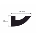 10 Meter+4 Innenecken LED Band Stuckleiste für indirekte Beleuchtung OL-11