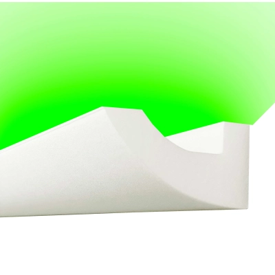 4 Innenecken Deckenprofile Stuckleiste für indirekte Beleuchtung Styropor OL-11