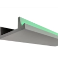 30 Meter Set Deckenleisten Bauplatte ohne Gipskartonplatte  OL-14
