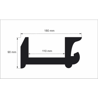 Moderne Lichtleisten LED - 10 Meter OL-17
