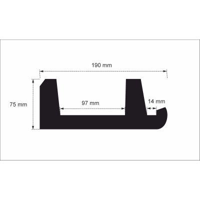 12 Meter Stuckleiste LED für Halogenlampe und LED-Streifen OL-18