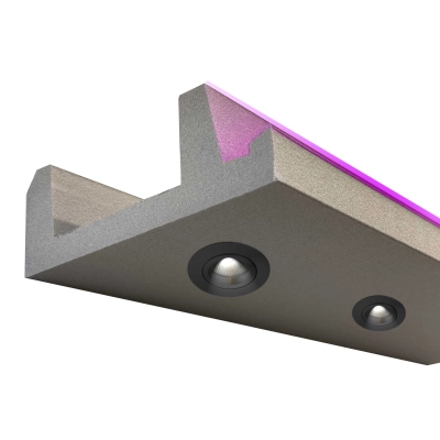 4 Außenecken Stuckleiste LED für indirekte Beleuchtung XPS OL-45