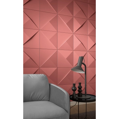 1 Stück PUZZLE ARSTYL 380mmx380mm 3D Wandpaneelen Wandelemente Polyurethan