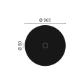 Dekorelemente rosette R25 ARSTYL® NMC