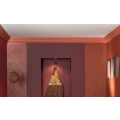 2 Meter ST4 NOMASTYL® 130x130mm Deckenleiste Stuckleiste