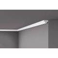 2 Meter T4 NOMASTYL® NMC Wandleisten Deckenleisten 20x30mm Stuckleisten