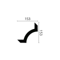 4 Eckstück für SP3 ARSTYL® unter den Wandleisten Rahmenprofil schützend SP3-4