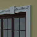 Dekorieren Sie Ihre Fassade mit dem Schlussstein ZF-1 aus XPS - 190x110 mm