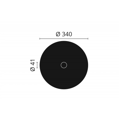 Rosette R14 NMC Deckendekor