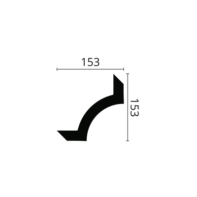4 Eckstück für SP3 ARSTYL® unter den Wandleisten Rahmenprofil schützend SP3-4