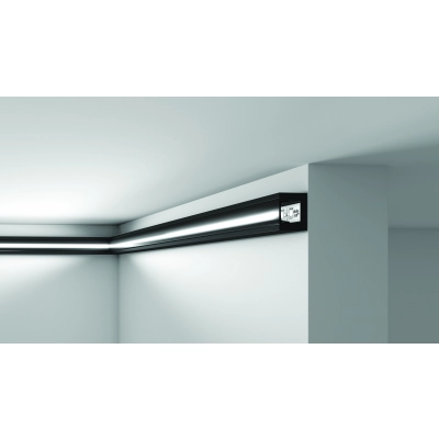Schwarze Lichtleiste IL12 NMC 25x20