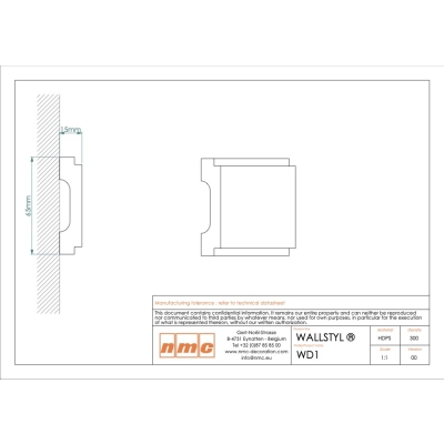 Wandleiste NMC WD1