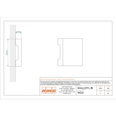 Wandleiste Wallstyl WD2
